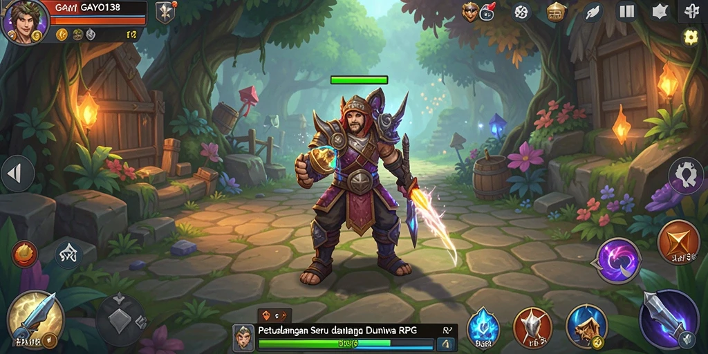 Gameplay intens GAYO138 dengan pertarungan seru dan eksplorasi