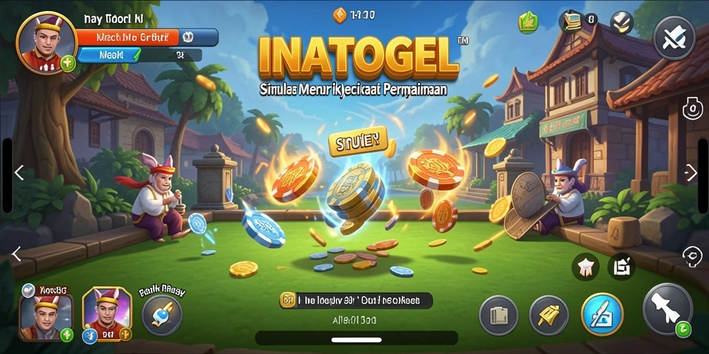 Tampilan gameplay menarik di INATOGEL dengan elemen simulasi yang mendidik.