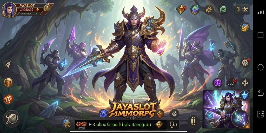 Gameplay seru JAYASLOT dengan grafis menakjubkan di dunia MMORPG.