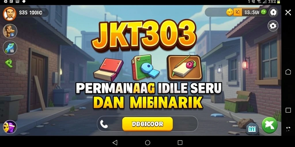 Tampilan gameplay JKT303 yang menarik dan santai.
