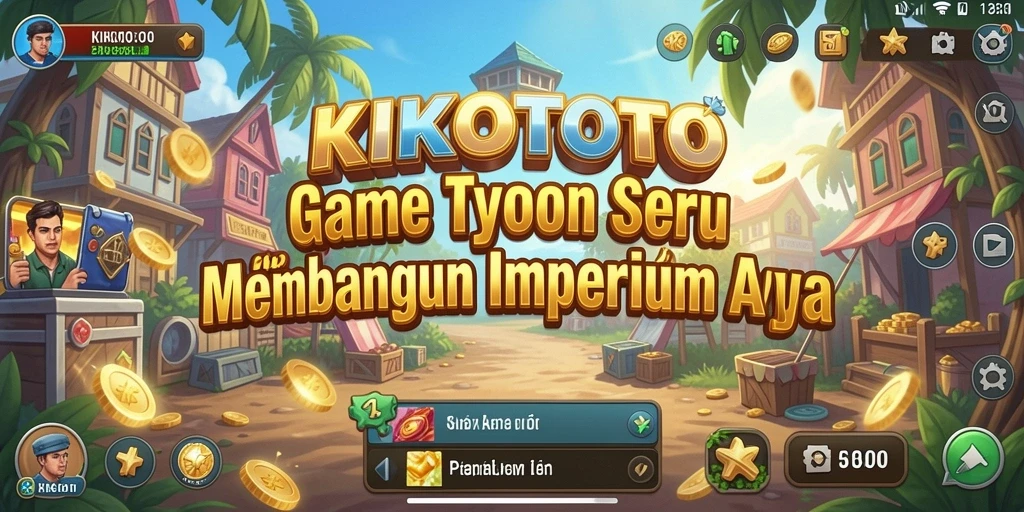 Tampilan gameplay KIKOTOTO yang dinamis dan mengasyikkan.
