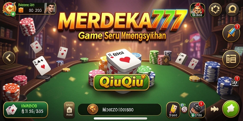 Tampilan gameplay MERDEKA777 yang menarik dan interaktif.
