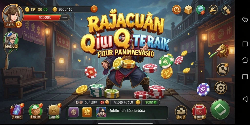 Gameplay seru dan grafik menarik di RAJACUAN.