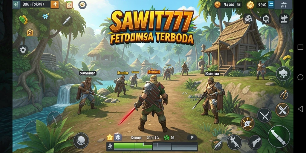 Gameplay seru dengan eksplorasi dunia terbuka di SAWIT777.