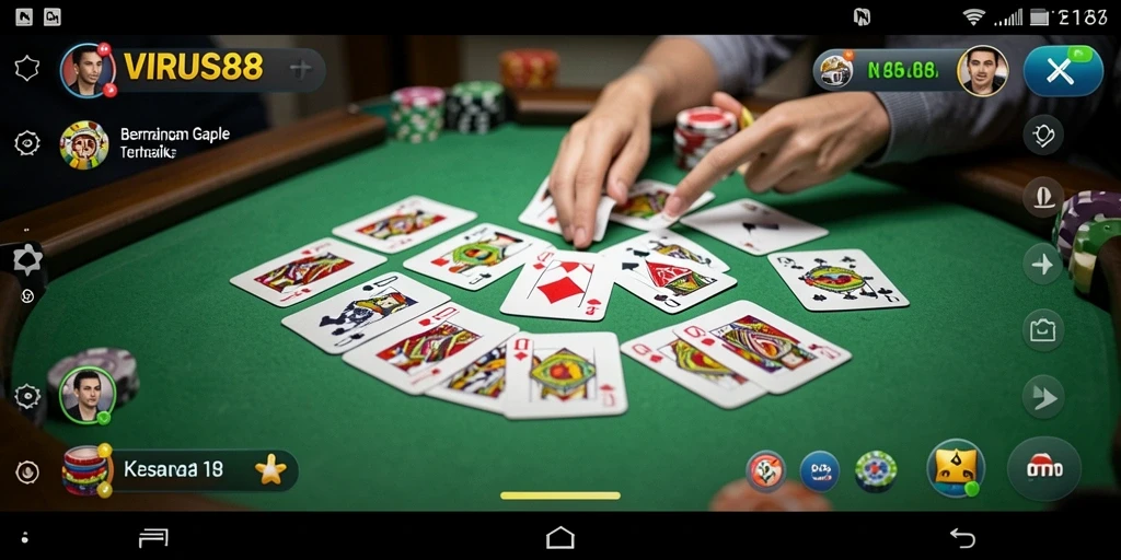 Screenshot gameplay VIRUS88 yang menarik dan mengasyikkan.